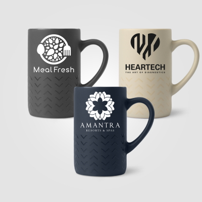 CAFÉ CHALET - 385 ML CERAMIC POTTERY MUG