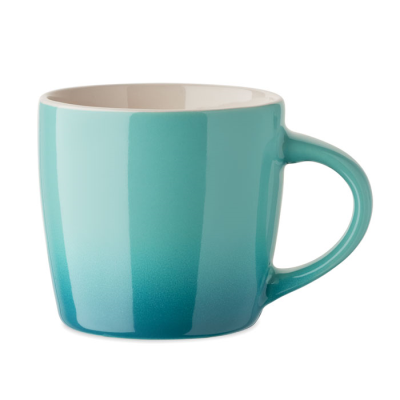 CERAMIC POTTERY MUG 300ML in Blue