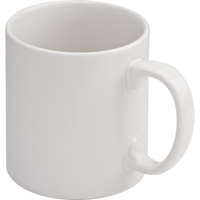 CERAMIC POTTERY MUG BANGALORE in White  - PROMOTIONAL CORPORATE GIFT
