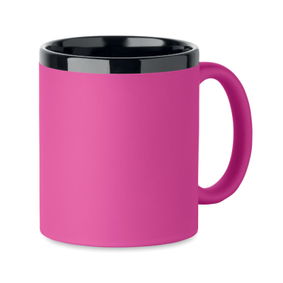 CERAMIC POTTERY MUG FOR LASER 300 ML in Pink