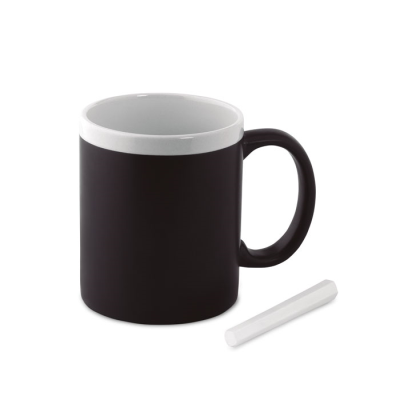 CHALK MUG 300 ML in White