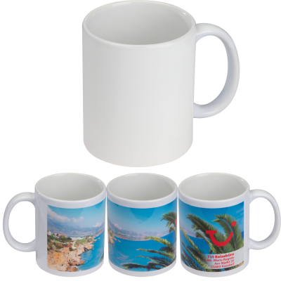 CLASSIC COFFEE MUG FOR ALLOVER PRINT in White