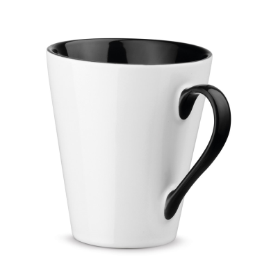COLBY CERAMIC POTTERY MUG 320 ML in Black