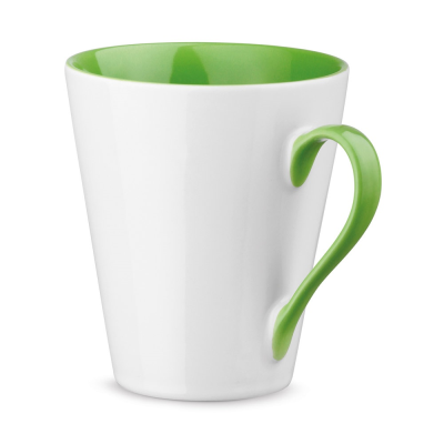 COLBY CERAMIC POTTERY MUG 320 ML in Pale Green - PROMOTIONAL CORPORATE GIFT