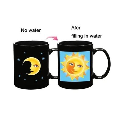 COLOR CHANGING CERAMIC POTTERY MUG CUP