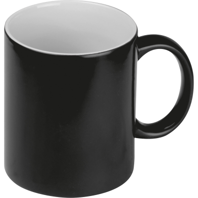 COLOUR CHANGING MUG in Black