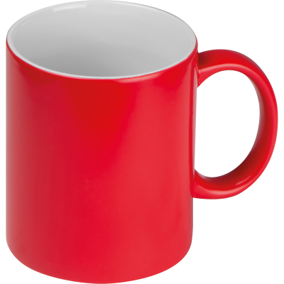 COLOUR CHANGING MUG in Red