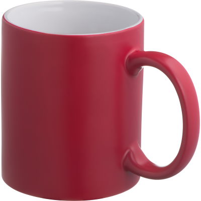 COLOUR-CHANGING SUBLIMATION MUG SIRMIONE in Red 