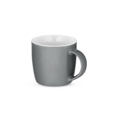 COMANDER CERAMIC POTTERY MUG 370 ML in Grey