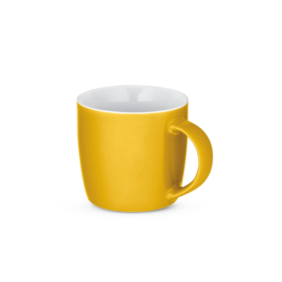 COMANDER CERAMIC POTTERY MUG 370 ML in Yellow
