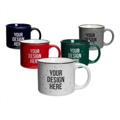 CUSTOM CERAMIC POTTERY MUG - PROMOTIONAL CORPORATE GIFT