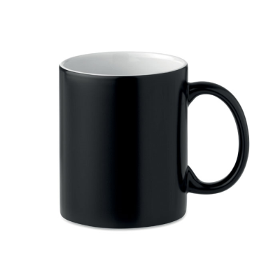 DARK SUBLIMATION MUG 300ML in Black