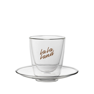 DOUBLE WALLED CAPPUCCINO SET GLASS (220ML & 7,75OZ)