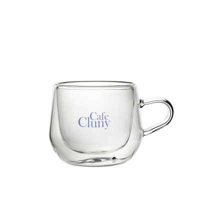 DOUBLE WALLED COFFEE GLASS (390ML & 14OZ)