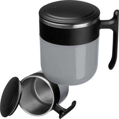 DRINK MUG ALESSANDRIA in Silver Grey 