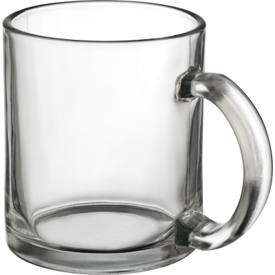 GLASS MUG LIMERICK in Clear Transparent 