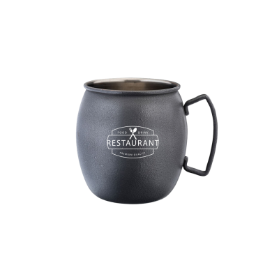MATT PEWTER EFFECT MUG (480ML & 17OZ)