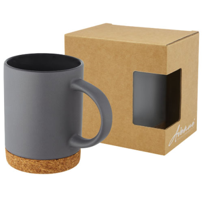 NEIVA 425 ML CERAMIC POTTERY MUG with Cork Base