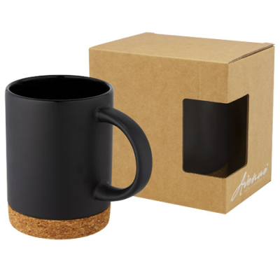 NEIVA 425 ML CERAMIC POTTERY MUG with Cork Base