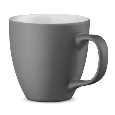 PANTHONY MAT 450 ML HYDROGLAZE PORCELAIN MUG in Grey