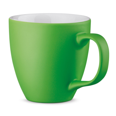 PANTHONY MAT 450 ML HYDROGLAZE PORCELAIN MUG in Pale Green