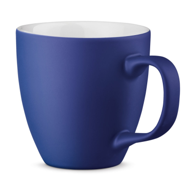 PANTHONY MAT 450 ML HYDROGLAZE PORCELAIN MUG in Royal Blue