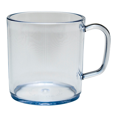 PLASTIC MUG CLEAR TRANSPARENT