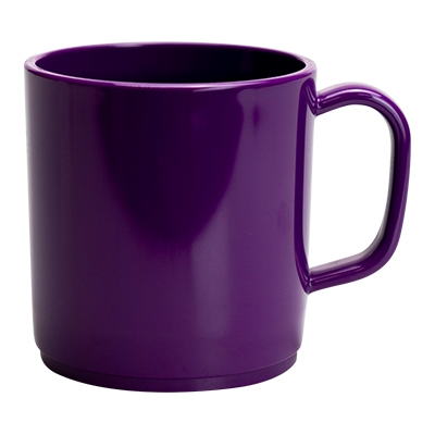 PLASTIC MUG PURPLE
