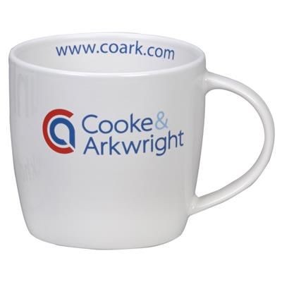 PRADO CERAMIC POTTERY MUG in White