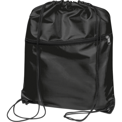 RPET GYMBAG in Black