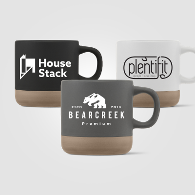 TERRA - 355 ML CLAY BASE CERAMIC POTTERY MUG