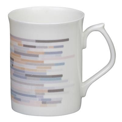 TOPAZ BONE CHINA MUG in White