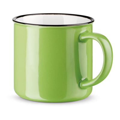 VERNON CERAMIC POTTERY MUG 340 ML in Pale Green - PROMOTIONAL CORPORATE GIFT