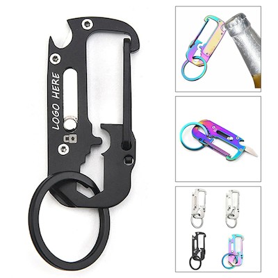 KEYRING CHAIN WRENCH RULER BOTTLE OPENER