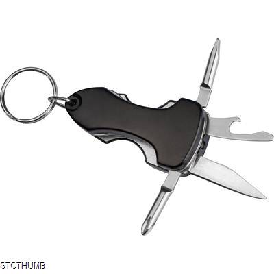 MULTI TOOL with Keyring in Black