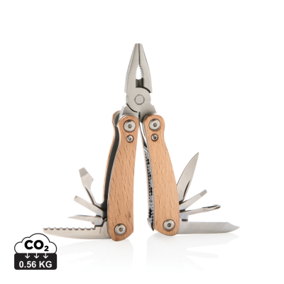 WOOD MULTI TOOL MINI in Brown