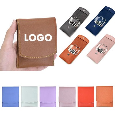 7-IN-1 NAIL CLIPPERS SET with Leather Case