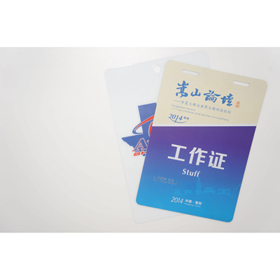 5,5 INCH X 3,5 INCH FULL COLOR PVC CARD