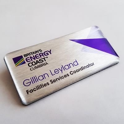 PRINTED PVC NAME BADGE