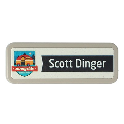 SELECT NAME BADGE