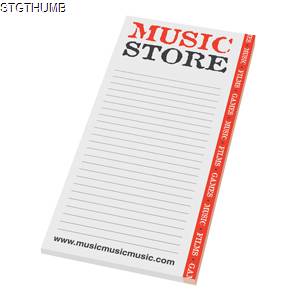 1/3 A4 (99 X 210MM) NOTE PAD