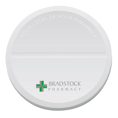 70MM ROUND STICKY-SMART NOTES