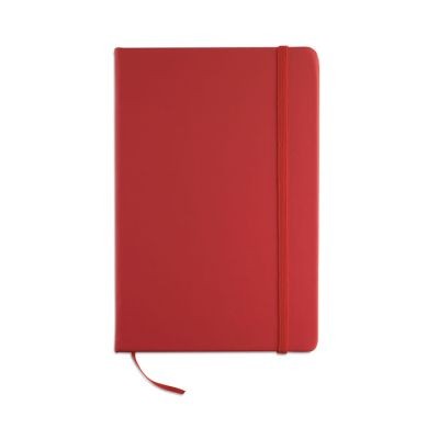 A5 NOTE BOOK 96 LINED x SHEET in Red