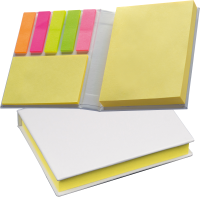 ADHESIVE NOTE PAD ALLENTOWN in White 
