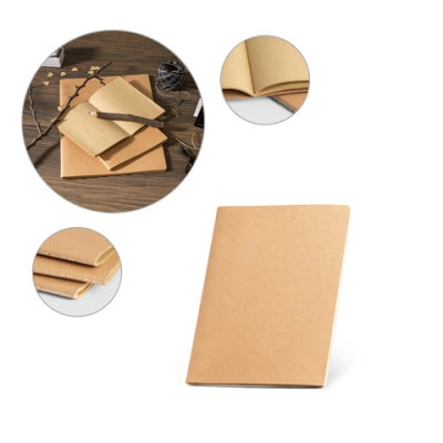 ALCOTT A5 A5 NOTE PAD with Kraft Paper Cover