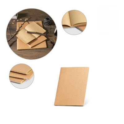 ALCOTT A6 NOTE PAD with Cardboard Card Cover