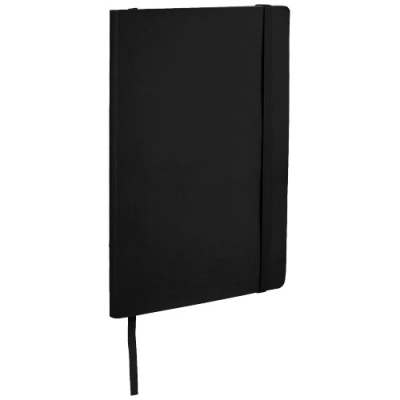 CLASSIC A5 SOFT COVER NOTE BOOK in Solid Black