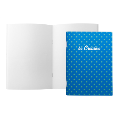 CUSTOM NOTE BOOK in White