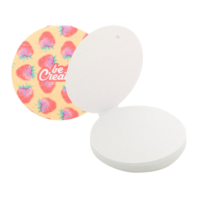 CUSTOM STICKY NOTE PAD in White