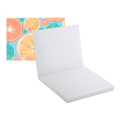 CUSTOM STICKY NOTE PAD in White